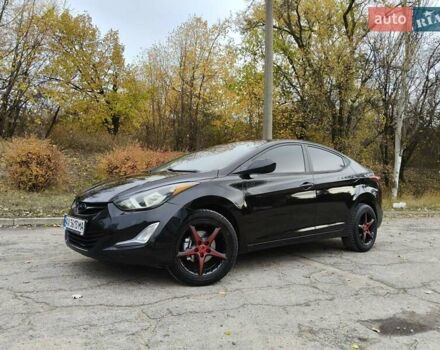 Черный Хендай Элантра, объемом двигателя 1.8 л и пробегом 210 тыс. км за 8800 $, фото 1 на Automoto.ua