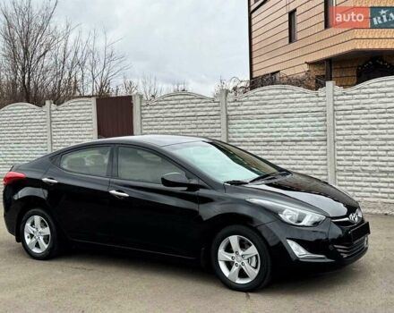 Черный Хендай Элантра, объемом двигателя 1.8 л и пробегом 157 тыс. км за 9500 $, фото 1 на Automoto.ua