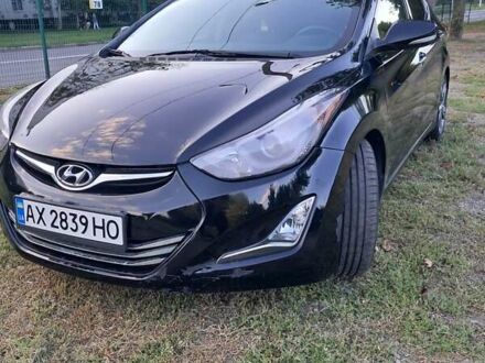 Черный Хендай Элантра, объемом двигателя 1.8 л и пробегом 149 тыс. км за 10000 $, фото 1 на Automoto.ua