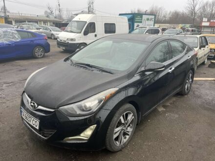 Черный Хендай Элантра, объемом двигателя 1.8 л и пробегом 170 тыс. км за 3500 $, фото 1 на Automoto.ua