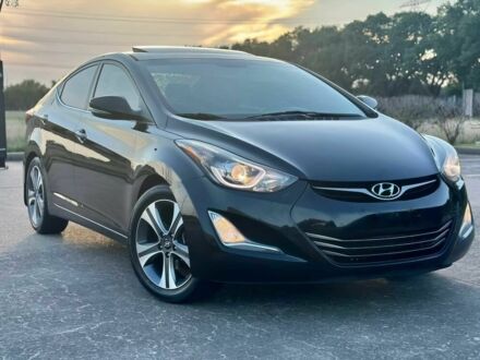 Чорний Хендай Елантра, об'ємом двигуна 2 л та пробігом 79 тис. км за 1800 $, фото 1 на Automoto.ua