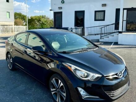 Черный Хендай Элантра, объемом двигателя 2 л и пробегом 72 тыс. км за 2200 $, фото 1 на Automoto.ua