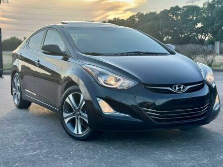 Чорний Хендай Елантра, об'ємом двигуна 2 л та пробігом 79 тис. км за 7200 $, фото 1 на Automoto.ua