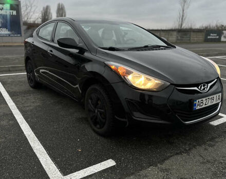 Черный Хендай Элантра, объемом двигателя 1.8 л и пробегом 200 тыс. км за 9500 $, фото 1 на Automoto.ua