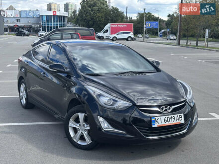 Черный Хендай Элантра, объемом двигателя 1.8 л и пробегом 122 тыс. км за 10499 $, фото 1 на Automoto.ua