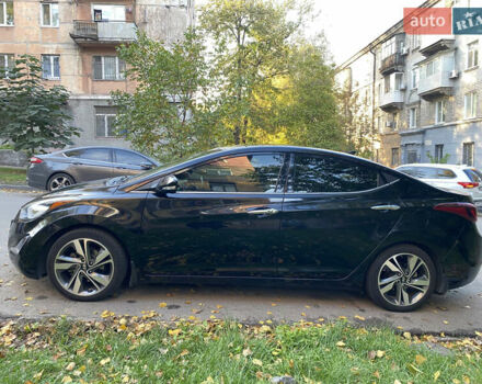 Хендай Элантра 2015 в Днепре (Днепропетровске) на Automoto.ua Черный Хендай Элантра, объемом двигателя 1.8 л и пробегом 116 тыс. км за 12000 $, фото 1 на Automoto.ua
