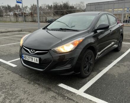 Черный Хендай Элантра, объемом двигателя 1.8 л и пробегом 200 тыс. км за 9500 $, фото 1 на Automoto.ua
