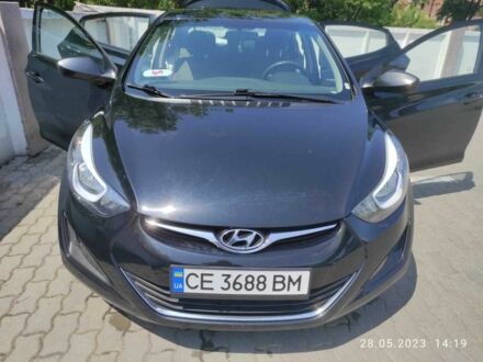 Черный Хендай Элантра, объемом двигателя 1.8 л и пробегом 124 тыс. км за 9000 $, фото 1 на Automoto.ua