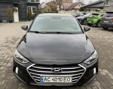 Черный Хендай Элантра, объемом двигателя 2 л и пробегом 182 тыс. км за 12700 $, фото 1 на Automoto.ua