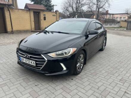 Чорний Хендай Елантра, об'ємом двигуна 2 л та пробігом 146 тис. км за 12300 $, фото 1 на Automoto.ua