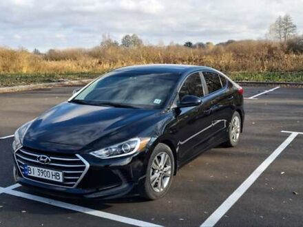 Черный Хендай Элантра, объемом двигателя 2 л и пробегом 75 тыс. км за 12500 $, фото 1 на Automoto.ua
