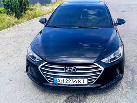Хендай Елантра 2017 у Дніпро (Дніпропетровську) на Automoto.ua Чорний Хендай Елантра, об'ємом двигуна 2 л та пробігом 96 тис. км за 12000 $, фото 1 на Automoto.ua