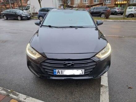 Чорний Хендай Елантра, об'ємом двигуна 2 л та пробігом 150 тис. км за 10600 $, фото 1 на Automoto.ua