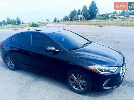 Хендай Елантра 2017 у Дніпро (Дніпропетровську) на Automoto.ua Чорний Хендай Елантра, об'ємом двигуна 2 л та пробігом 96 тис. км за 12000 $, фото 1 на Automoto.ua