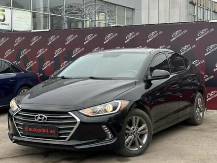 Черный Хендай Элантра, объемом двигателя 2 л и пробегом 107 тыс. км за 13200 $, фото 1 на Automoto.ua