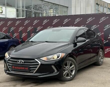 Черный Хендай Элантра, объемом двигателя 2 л и пробегом 107 тыс. км за 13200 $, фото 1 на Automoto.ua