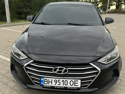 Черный Хендай Элантра, объемом двигателя 2 л и пробегом 78 тыс. км за 11700 $, фото 1 на Automoto.ua