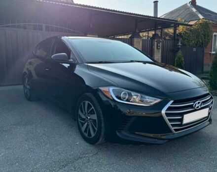 Чорний Хендай Елантра, об'ємом двигуна 2 л та пробігом 103 тис. км за 9200 $, фото 1 на Automoto.ua