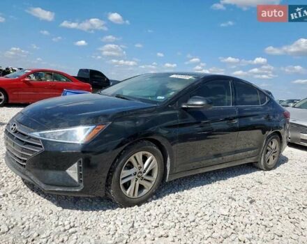 Чорний Хендай Елантра, об'ємом двигуна 2 л та пробігом 68 тис. км за 1900 $, фото 1 на Automoto.ua