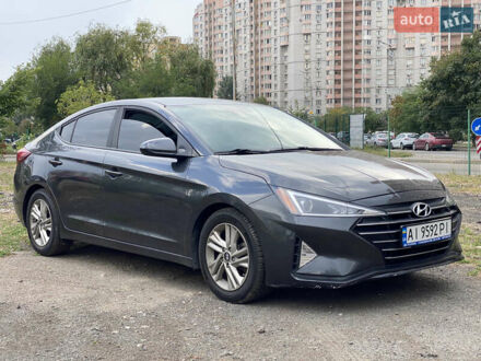 Чорний Хендай Елантра, об'ємом двигуна 2 л та пробігом 120 тис. км за 13999 $, фото 1 на Automoto.ua