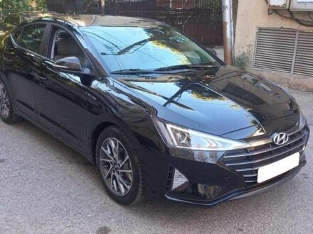 Чорний Хендай Елантра, об'ємом двигуна 2 л та пробігом 67 тис. км за 8600 $, фото 1 на Automoto.ua