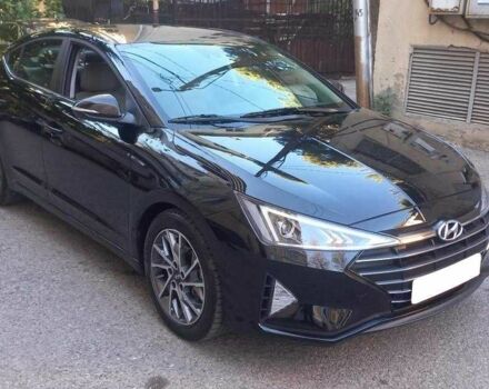 Чорний Хендай Елантра, об'ємом двигуна 2 л та пробігом 67 тис. км за 8600 $, фото 1 на Automoto.ua