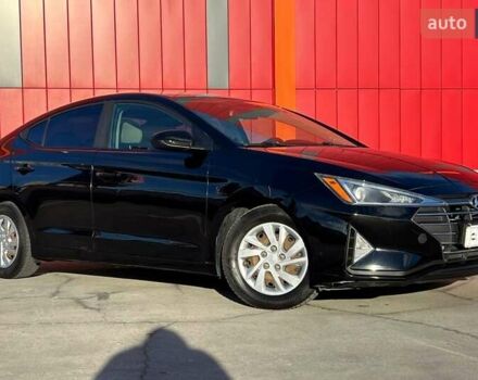 Черный Хендай Элантра, объемом двигателя 2 л и пробегом 138 тыс. км за 12690 $, фото 1 на Automoto.ua