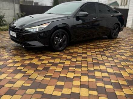 Черный Хендай Элантра, объемом двигателя 2 л и пробегом 130 тыс. км за 16500 $, фото 1 на Automoto.ua