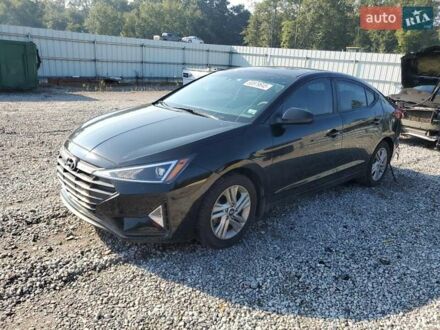 Черный Хендай Элантра, объемом двигателя 2 л и пробегом 54 тыс. км за 2800 $, фото 1 на Automoto.ua