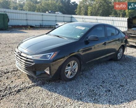 Черный Хендай Элантра, объемом двигателя 2 л и пробегом 54 тыс. км за 2800 $, фото 1 на Automoto.ua