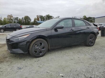 Черный Хендай Элантра, объемом двигателя 1.6 л и пробегом 96 тыс. км за 5300 $, фото 1 на Automoto.ua