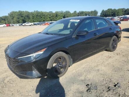 Черный Хендай Элантра, объемом двигателя 2 л и пробегом 41 тыс. км за 3500 $, фото 1 на Automoto.ua