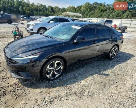 Черный Хендай Элантра, объемом двигателя 2 л и пробегом 62 тыс. км за 7000 $, фото 1 на Automoto.ua