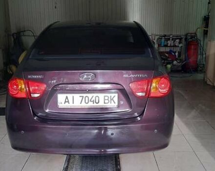 Хендай Элантра 2008 в Василькове на Automoto.ua Фиолетовый Хендай Элантра, объемом двигателя 1.59 л и пробегом 262 тыс. км за 5500 $, фото 2 на Automoto.ua