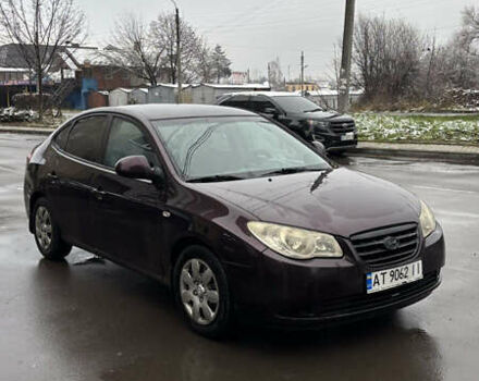 Фиолетовый Хендай Элантра, объемом двигателя 1.59 л и пробегом 383 тыс. км за 5900 $, фото 2 на Automoto.ua