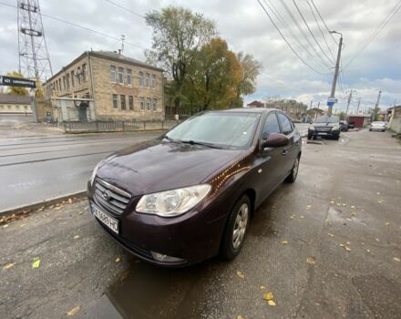 Хендай Элантра 2008 в Харькове на Automoto.ua Фиолетовый Хендай Элантра, объемом двигателя 1.6 л и пробегом 190 тыс. км за 4700 $, фото 1 на Automoto.ua