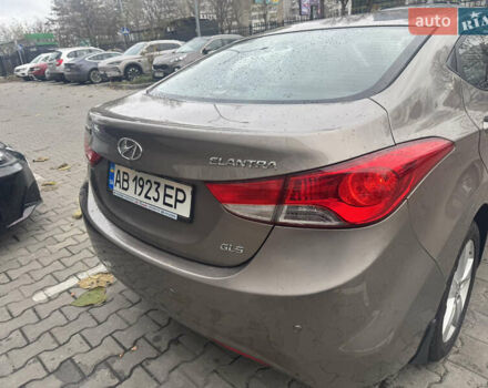 Коричневый Хендай Элантра, объемом двигателя 1.8 л и пробегом 176 тыс. км за 8400 $, фото 12 на Automoto.ua