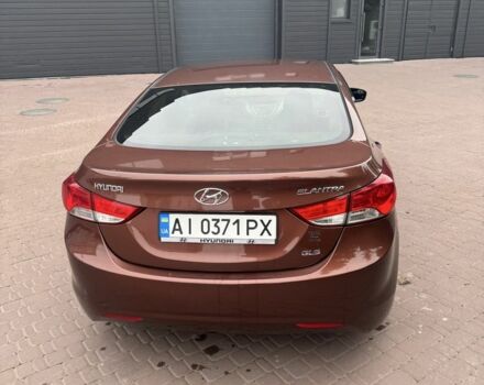 Коричневый Хендай Элантра, объемом двигателя 1.8 л и пробегом 268 тыс. км за 7800 $, фото 5 на Automoto.ua
