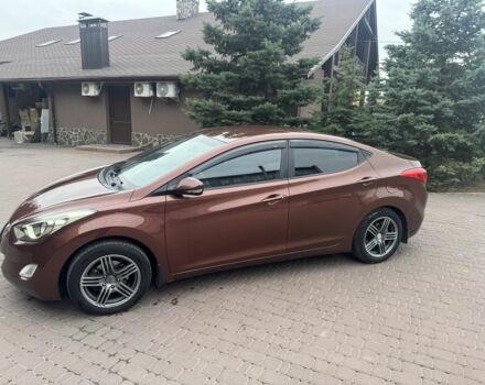Коричневый Хендай Элантра, объемом двигателя 1.8 л и пробегом 268 тыс. км за 7800 $, фото 2 на Automoto.ua