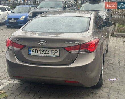 Коричневый Хендай Элантра, объемом двигателя 1.8 л и пробегом 176 тыс. км за 8400 $, фото 13 на Automoto.ua