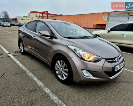 Коричневый Хендай Элантра, объемом двигателя 1.6 л и пробегом 265 тыс. км за 8100 $, фото 1 на Automoto.ua