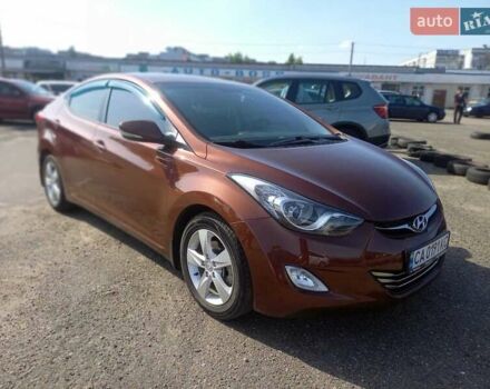 Коричневый Хендай Элантра, объемом двигателя 1.8 л и пробегом 155 тыс. км за 8000 $, фото 2 на Automoto.ua