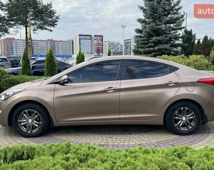 Коричневый Хендай Элантра, объемом двигателя 1.59 л и пробегом 140 тыс. км за 9700 $, фото 3 на Automoto.ua