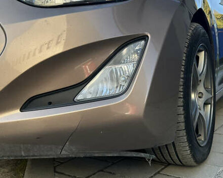 Хендай Элантра 2014 в Львове на Automoto.ua Коричневый Хендай Элантра, объемом двигателя 1.59 л и пробегом 104 тыс. км за 9000 $, фото 3 на Automoto.ua