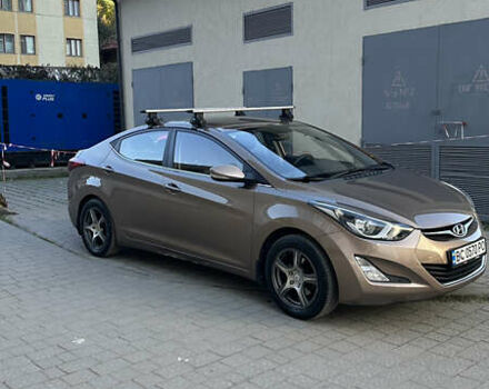 Хендай Элантра 2014 в Львове на Automoto.ua Коричневый Хендай Элантра, объемом двигателя 1.59 л и пробегом 104 тыс. км за 9000 $, фото 10 на Automoto.ua