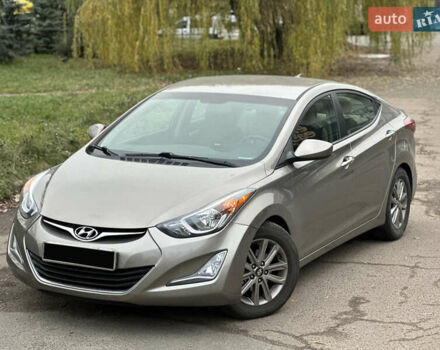 Коричневый Хендай Элантра, объемом двигателя 1.8 л и пробегом 128 тыс. км за 9500 $, фото 1 на Automoto.ua