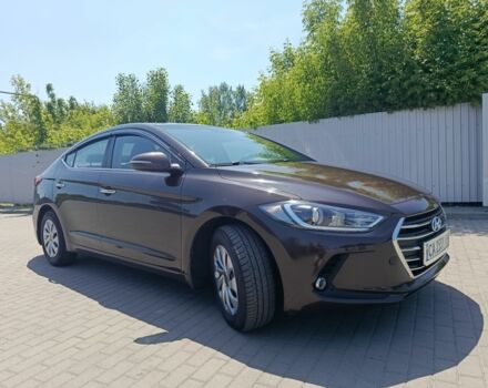 Коричневый Хендай Элантра, объемом двигателя 1.6 л и пробегом 86 тыс. км за 12300 $, фото 9 на Automoto.ua