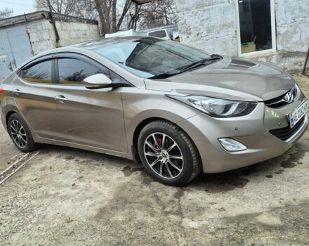 Коричневый Хендай Элантра, объемом двигателя 1.6 л и пробегом 220 тыс. км за 7850 $, фото 1 на Automoto.ua