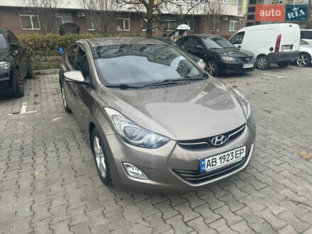 Коричневый Хендай Элантра, объемом двигателя 1.8 л и пробегом 176 тыс. км за 8400 $, фото 1 на Automoto.ua