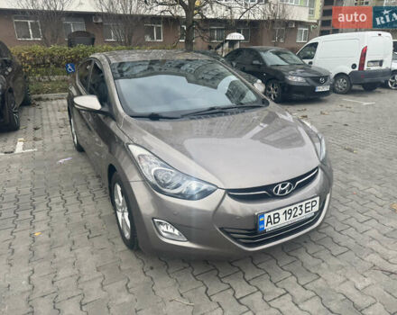 Коричневый Хендай Элантра, объемом двигателя 1.8 л и пробегом 176 тыс. км за 8400 $, фото 1 на Automoto.ua